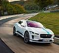 Jaguar I-Pace als Elektro-Renntaxi auf dem Nürburgring.  Foto: Auto-Medienportal.Net/Jaguar